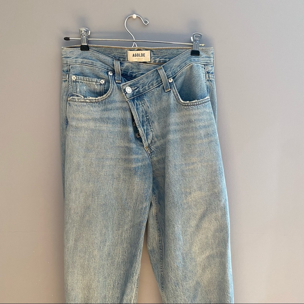 Agolde Criss Cross Jeans